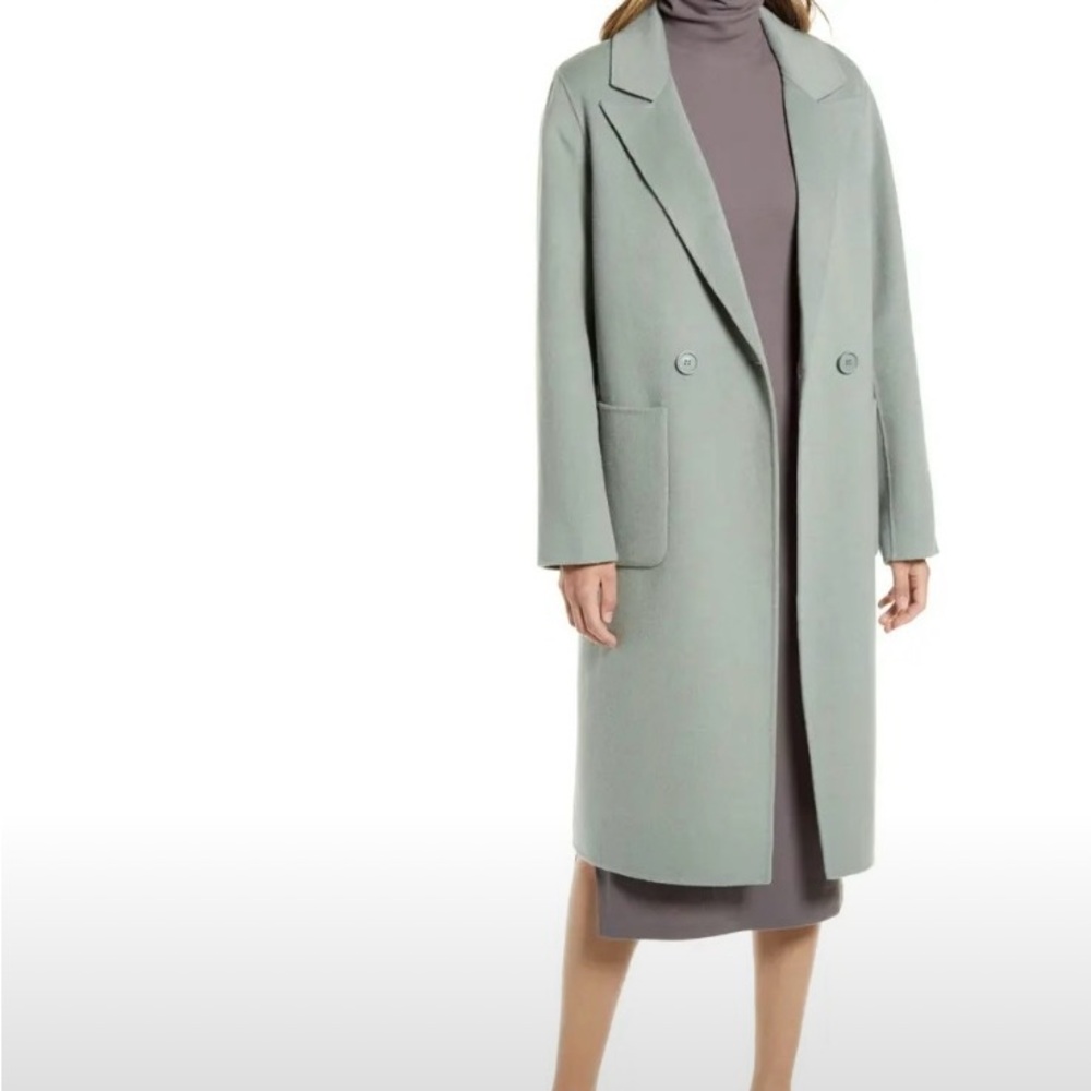 Double face wool coat